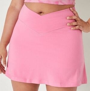 PINK Victoria's Secret | Cotton V Crossover Skort Pink Large